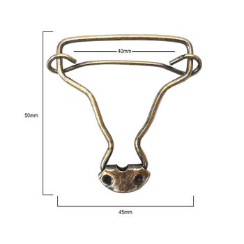 fivela de metal jardineira40mm OV